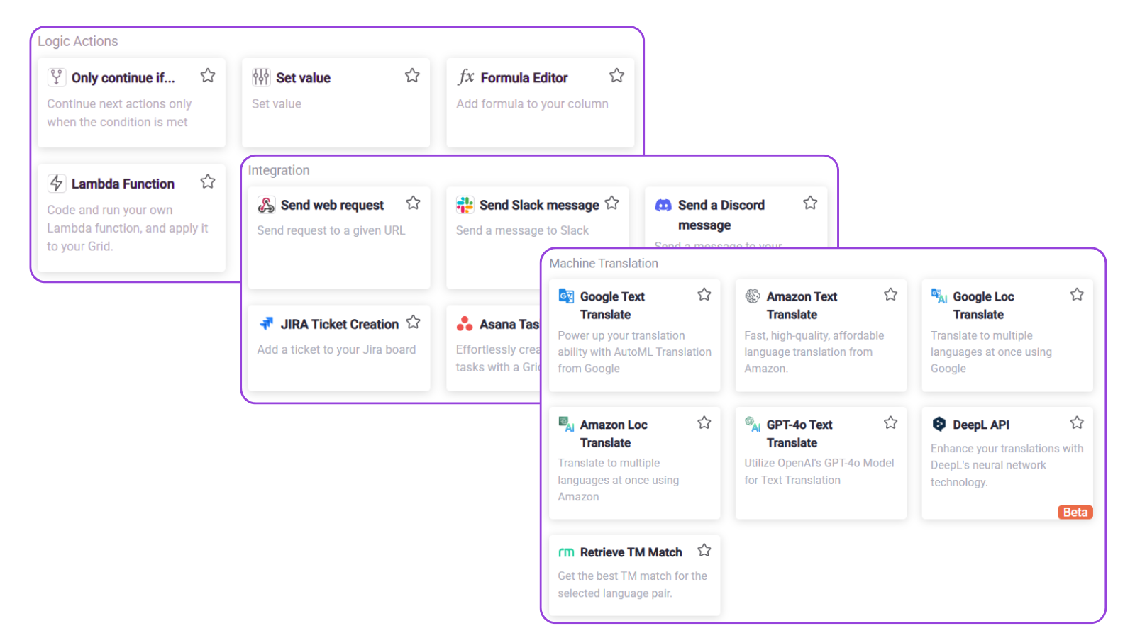 Automation Tools in Gridly