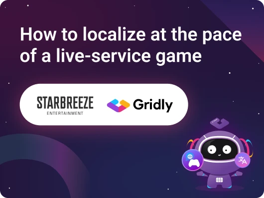 How to localize at the pace of a live-service game